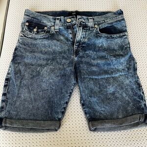 True Religion Men’s Blue Denim Shorts